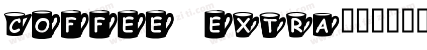 coffee extra字体转换